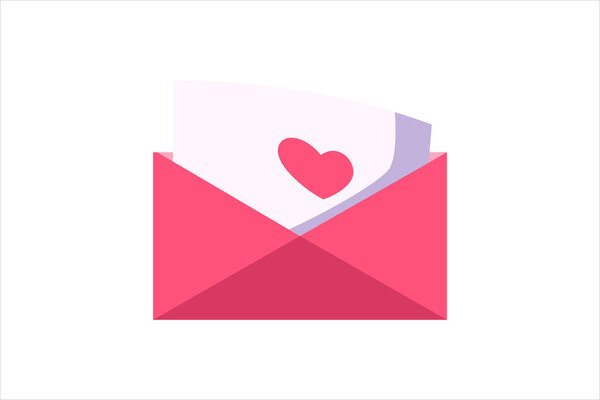 Любовное письмо в День святого Валентина