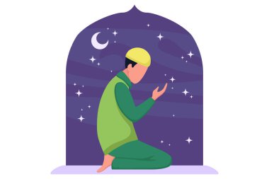 Ramazan Düz Tasarım Çizimi