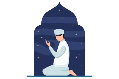 Ramazan Düz Tasarım Çizimi