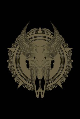 Mandala ve yaprak çizimi