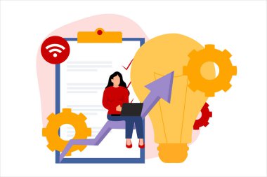 İş Düz Çizim Tasarımı