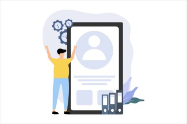 İş Düz Çizim Tasarımı