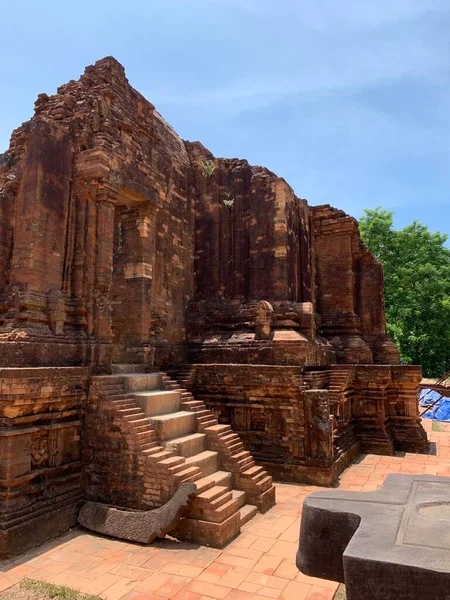Руїни Стародавнього Храмового Комплексу Ангкор Камбоджа — стокове фото