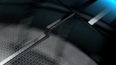 Yüksek teknolojili dijital tema arkaplan canlandırması.