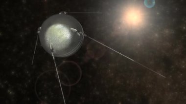1957 Sputnik 11 ilk yapay dünya uydusu, uzay.