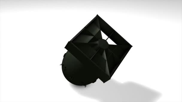 Fat Man Bombe Atomique Modèle 360 View Animation — Video