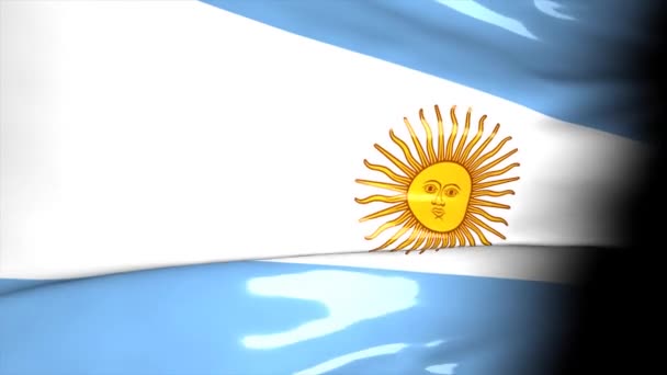 Kartserie Över Krislägen Argentina — Stockvideo