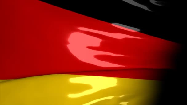 Kartserier Över Krislägen Tyskland — Stockvideo