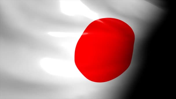 Kartserie Över Krislägen Japan — Stockvideo