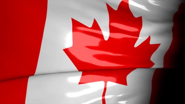 Krisenstandortkarte Serie Kanada — Stockvideo
