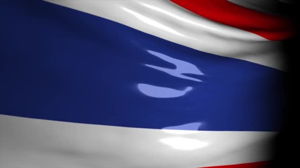 Mapa Ubicación Crisis Serie Tailandia — Vídeo de stock