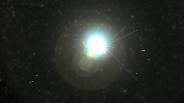 Artis Rendering Voyager Ruang Probe — Stok Video