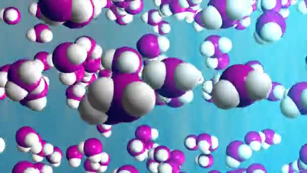 水分子 — 图库视频影像
