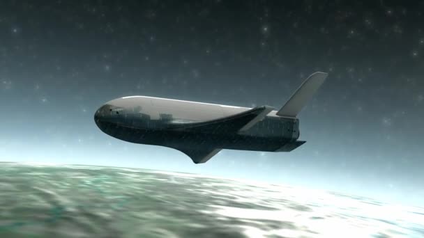 37B Безпілотний Космічний Корабель Секретний Місію Usa Програма — стокове відео