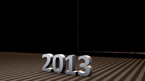 Входящий Новый Год 2014 — стоковое видео