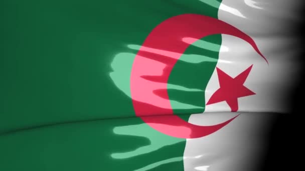 Krisenstandort Kartenserie Algerien — Stockvideo