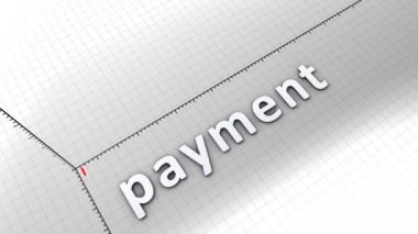 Büyüyen grafik animasyonu, Ödeme.