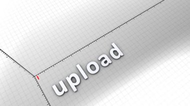 Büyüyen grafik animasyonu, yükle.