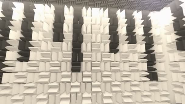 Computer Generated Sound Proof Room Anechoic Chamber — 비디오