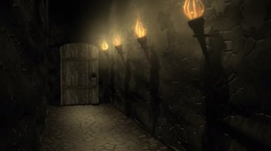 Bilgisayar üretildi, Ortaçağ şatosu geçidi.