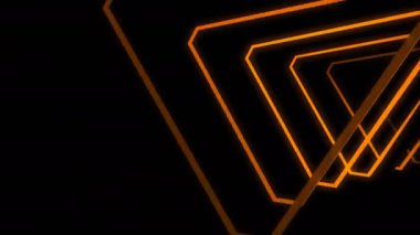 Bilgisayar üretildi, Neon ışığı, tünel animasyonu.