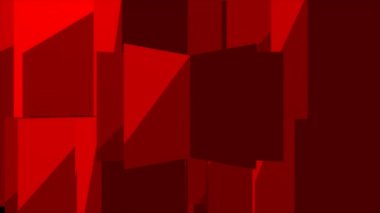 Bilgisayar oluşturuldu, soyut arkaplan, dönen kartlar.