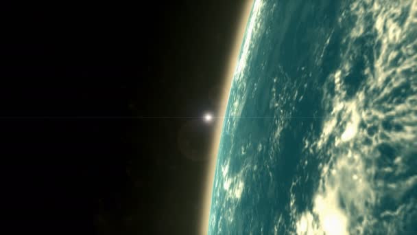 Komputer Generowany Człowiek Sztuczny Satelita Ussr Sputnik — Wideo stockowe