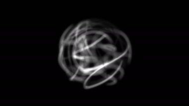 Bilgisayar üretildi, enerji küresi, enerji küresi, enerji topu animasyonu.