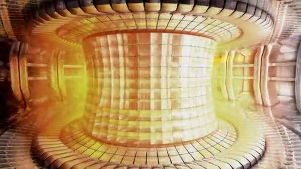 Généré Par Ordinateur Loisirs Artistes Réacteur Fusion — Video