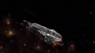 3d Cg, Bilim kurgu uzay gemisi