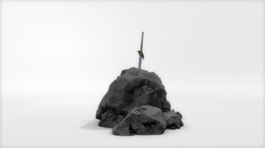 Bilgisayar yapımı, Ortaçağ taş kılıcı..