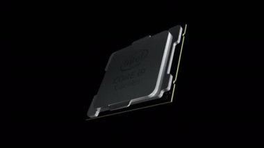 Ekim 2017, sadece editoryal kullanım, 3d animasyon, Intel Core i9 Serisi.