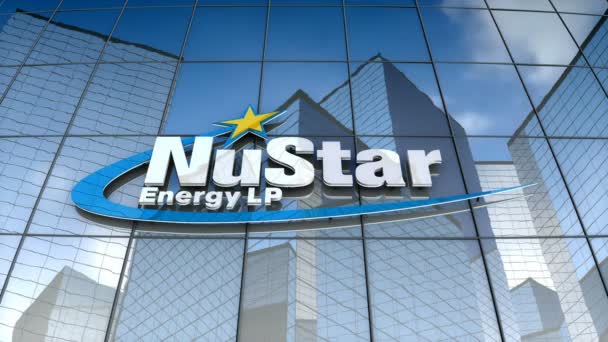 September 2017 Editorial Use Only Animation Nustar Energy Logo Glass — 비디오