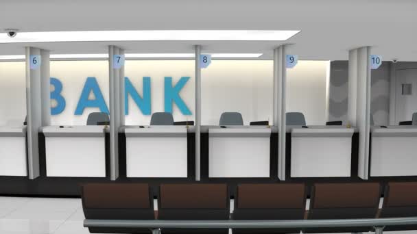 Comptoir Services Bancaires Locaux Succursale Bancaire — Video