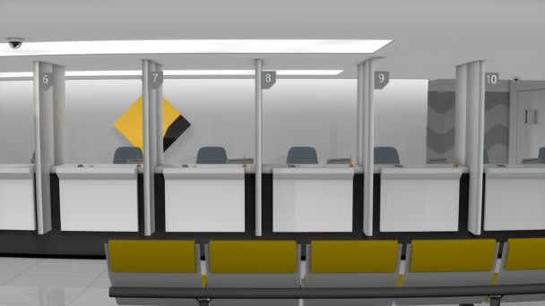 March 2019 Editorial Animation Commonwealth Bank Retail Counter — 비디오