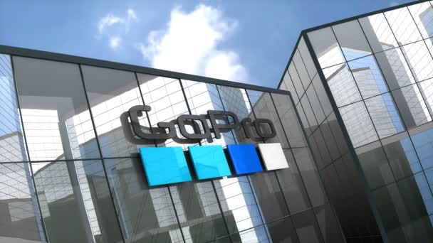 February 2019 Editorial Gopro Building — Stock Video