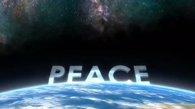 Dünya ufuk açısı, Barış.