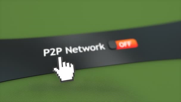 Ustawienie Systemu Aplikacji Sieci P2P — Wideo stockowe