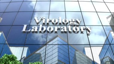 Viroloji laboratuarının bulut zaman atlaması.