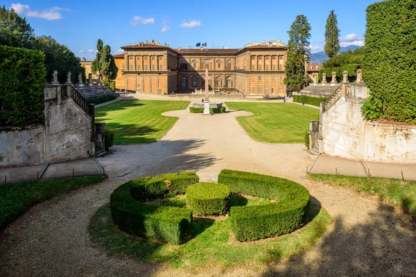 2021年10月 意大利佛罗伦萨 波博利花园和佛罗伦萨皮蒂宫 — 图库照片