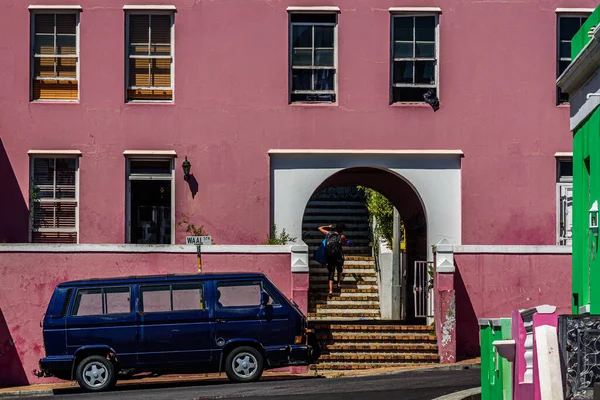 Colorful Buildings Muslim Kaap District Cape Town South Africa — Stock Photo, Image