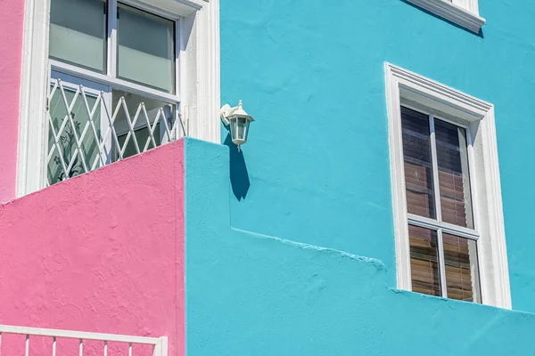 stock image Colorful buildings in muslim Bo-Kaap district in Cape Town, South Africa.