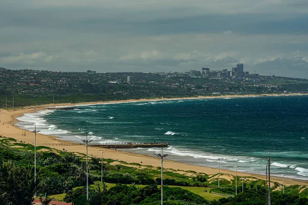 Der Strand Von Durban Südafrika — Stockfoto