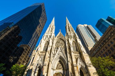 New York 'ta 5. Cadde' deki St. Patrick Katedrali