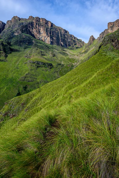 南アフリカのDrakensberg山のレスリーパス — ストック写真