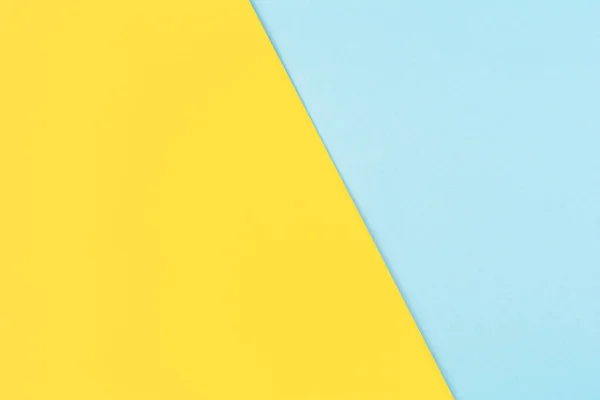 Sarı ve pastel mavi kağıt soyut arkaplan