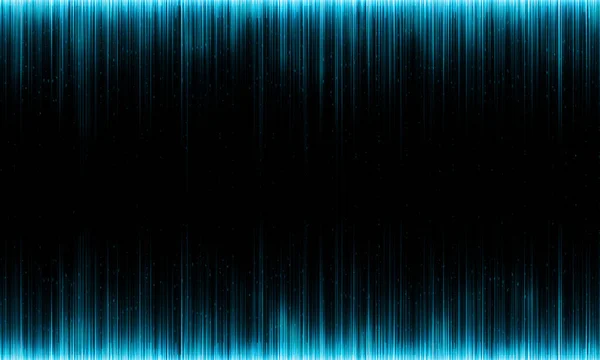 Modrá Abstraktní Zvuková Vlna Rámeček Pozadí — Stock fotografie