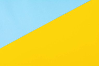 Mavi ve sarı renkli renkli kağıt arkaplan