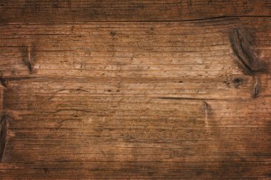 Yıpranmış eski ahşap zemin, doğal desenli pürüzlü yüzey.