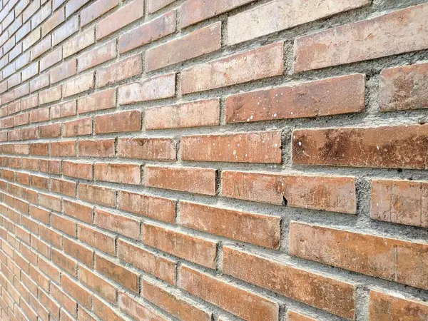 tuğla duvar kırmızı renk, eski eski duvar arkaplan dokusu.